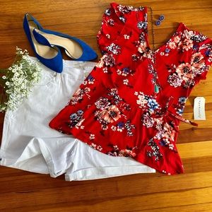 NWT Seven For All Mankind Booty-Shaper Jean Shorts